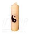 Svíce Jin a Jang Yellow